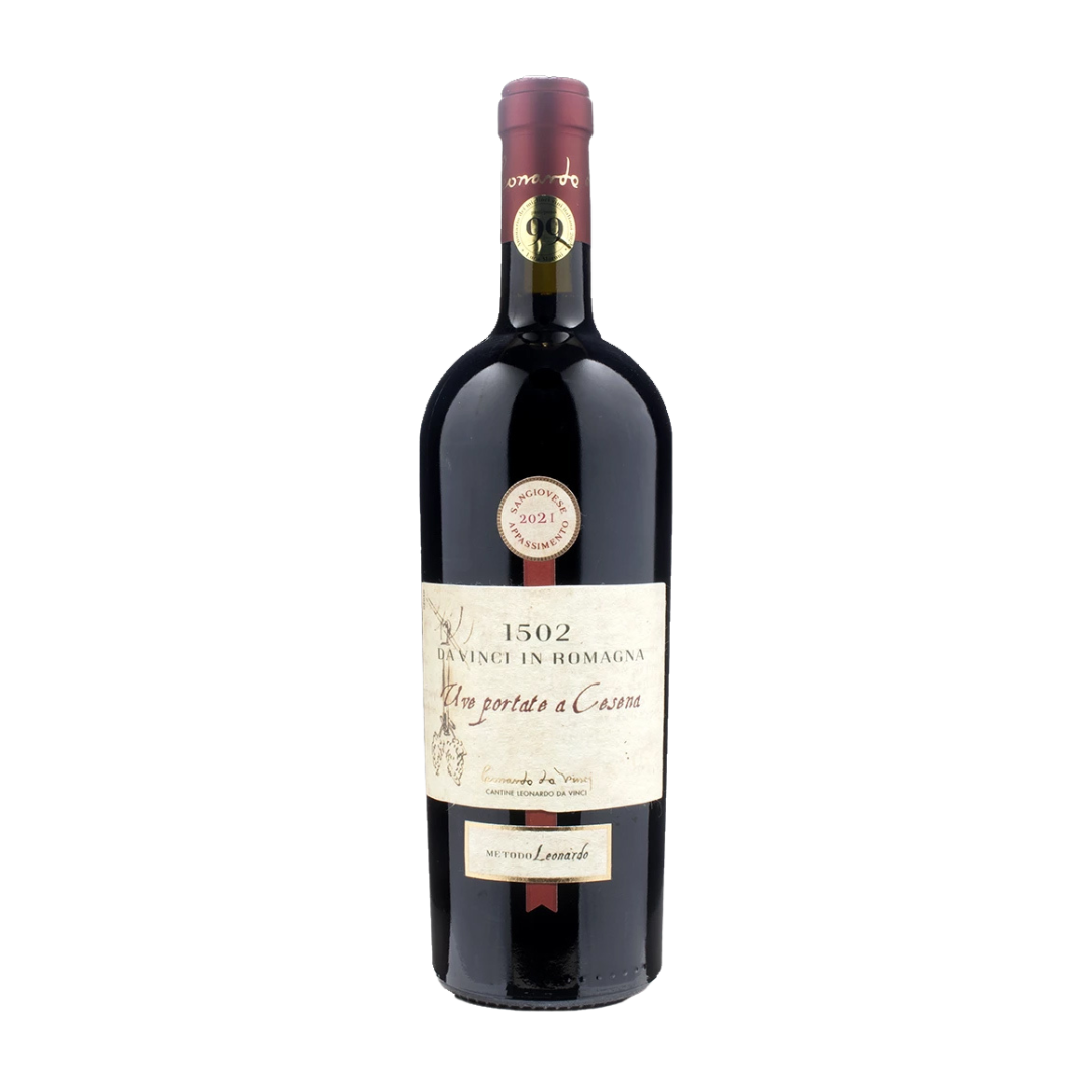 Leonardo da Vinci 1502 Sangiovese Passito Uve Portate a Cesena Red Dry