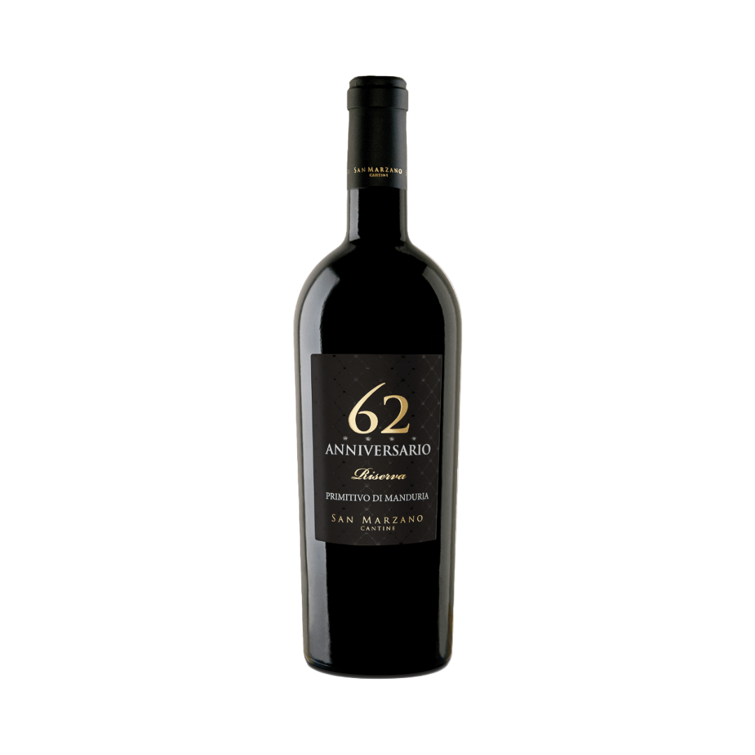San Marzano Anniversario 62 Primitivo di Manduria Riserva Red Dry